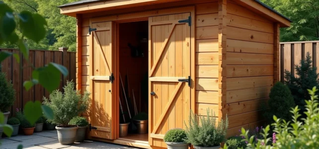Choisir un abri de jardin sans se tromper entre bois métal ou résine